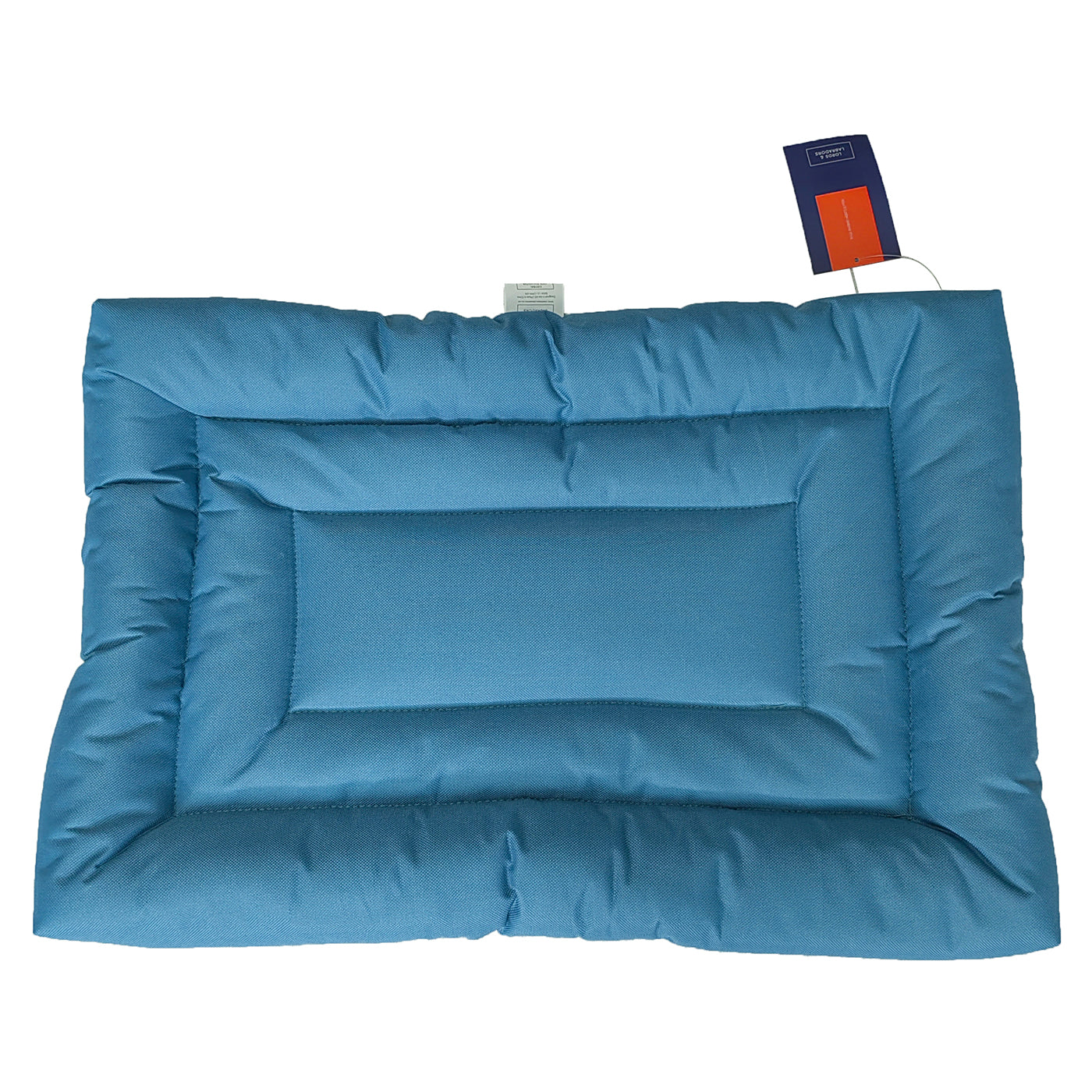 Luxury Dog Cage Maze Mat, in Ocean. Padded For Extra Comfort And Compatible With Lords & Labradors Metal Dog Cage, Available Now at Lords and Labradors US