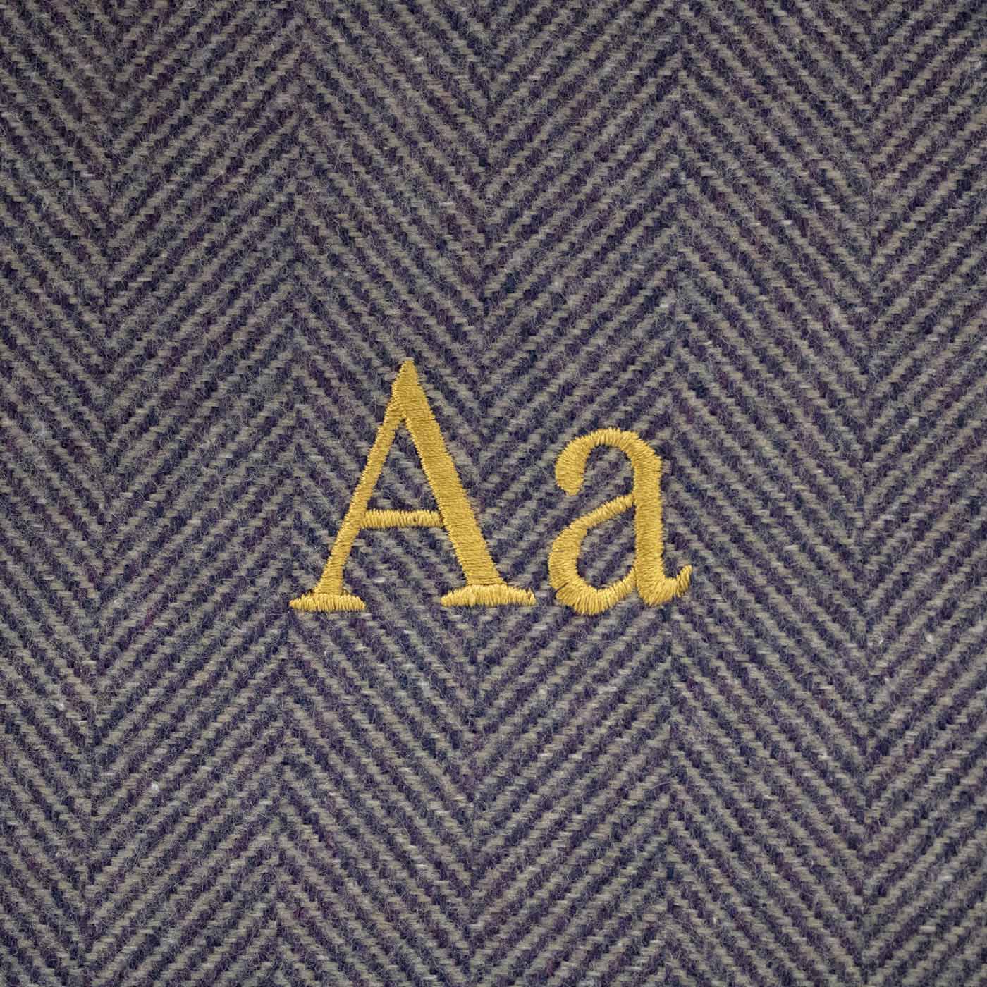 Dog Cage with Cushion & Bumper in Oxford Herringbone by Lords & Labradors