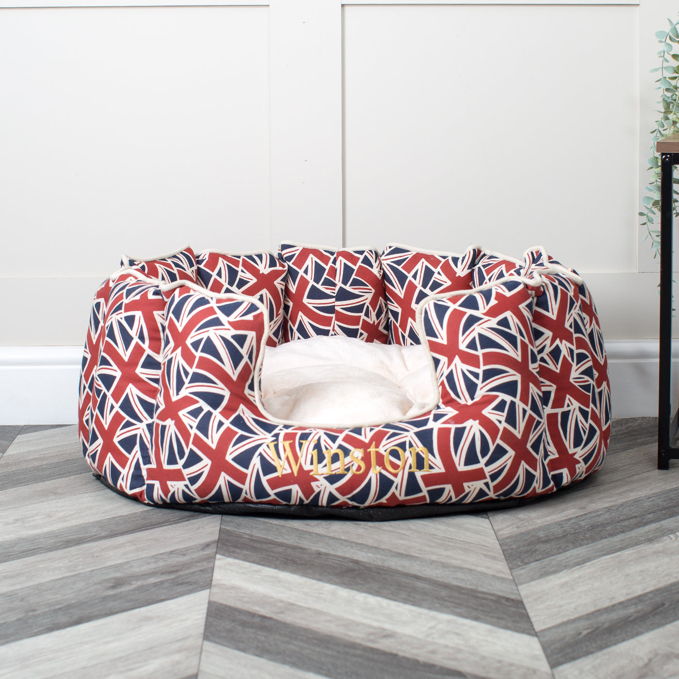 High Wall Bed For Dogs in Union Jack by Lords & Labradors