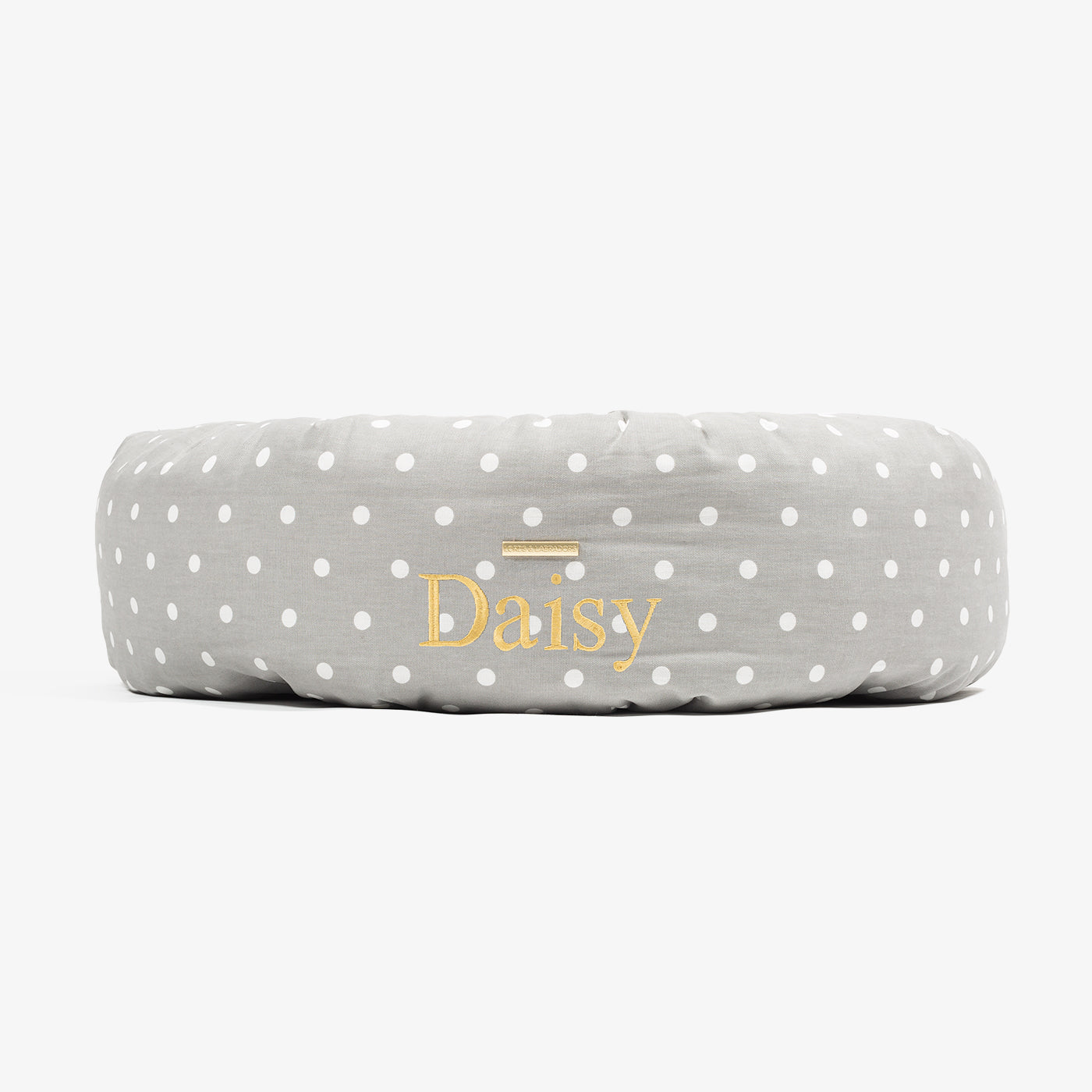 Donut Bed in Grey Spot by Lords & Labradors