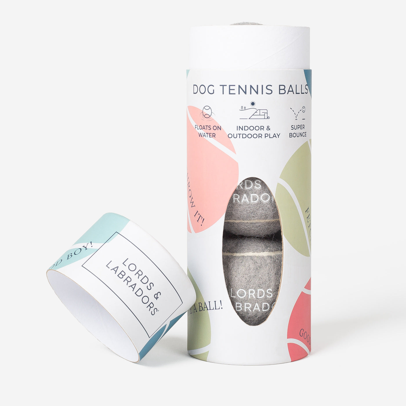 Super-Bouncy Tennis Balls For Dogs, 3 Pack of Tennis Dog Balls, Perfect For Outdoor Play! Available Now at Lords & Labradors US