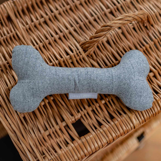 Bone Dog Toy In Inchmurrin Iceberg By Lords & Labradors