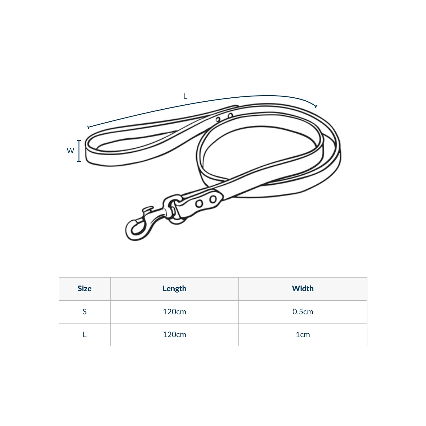 Italian Padded Leather Dog Leash in Brown & Cream by Lords & Labradors