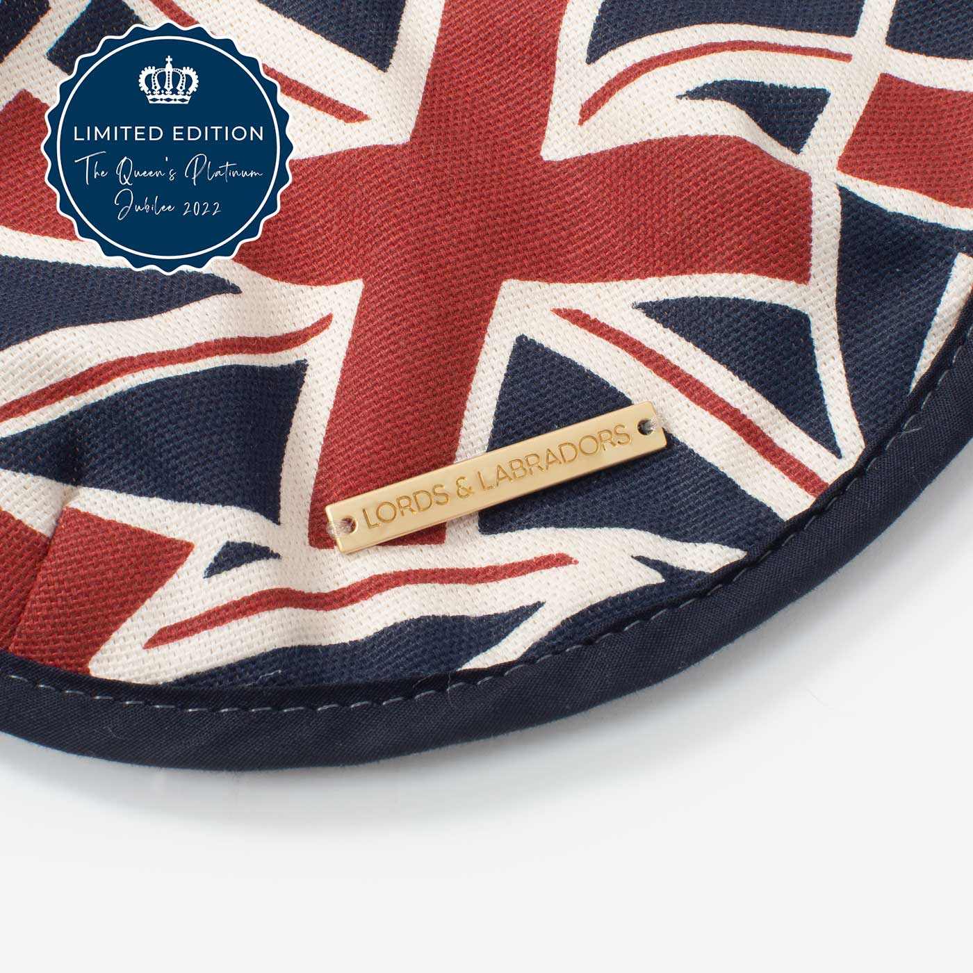 Accessorize Your Pet, With Our Stunning Dog Coat, in Union Jack! Comes In four Size, And Totally Machine Washable, Available To Personalize Now at Lords & Labradors US