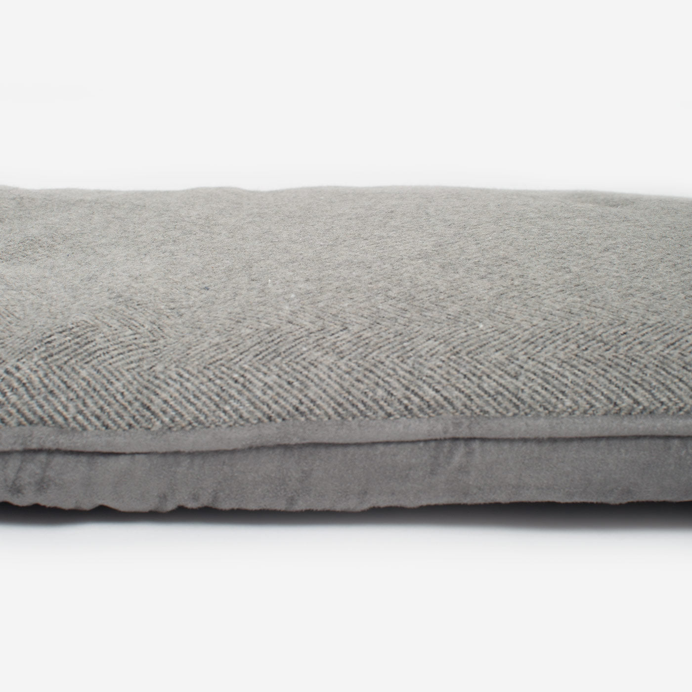 Discover Our Luxury Herringbone couch Topper, The Perfect Pet couch Accessory In Stunning Pewter Herringbone Tweed! Available Now at Lords & Labradors US