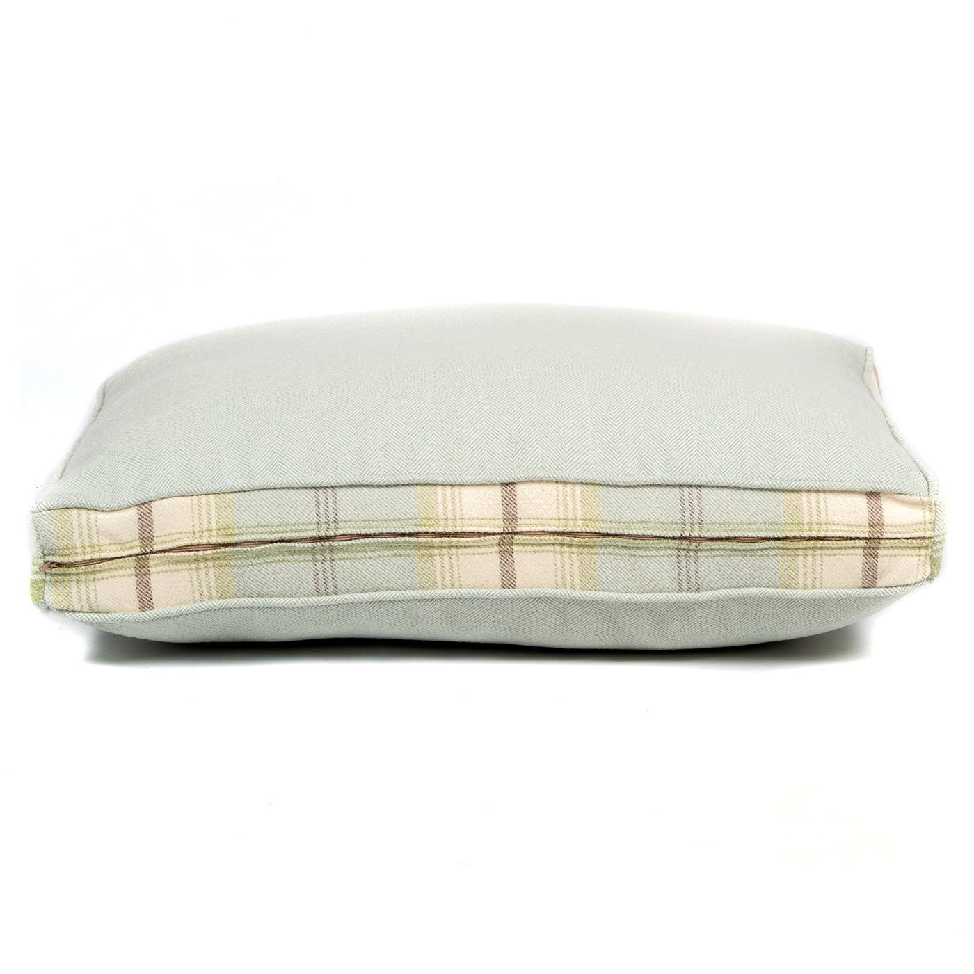 Luxury Dog Cage Cushion, Balmoral Duck Egg Tweed Cage Cushion The Perfect Dog Cage Accessory, Available To Personalize Now at Lords & Labradors US