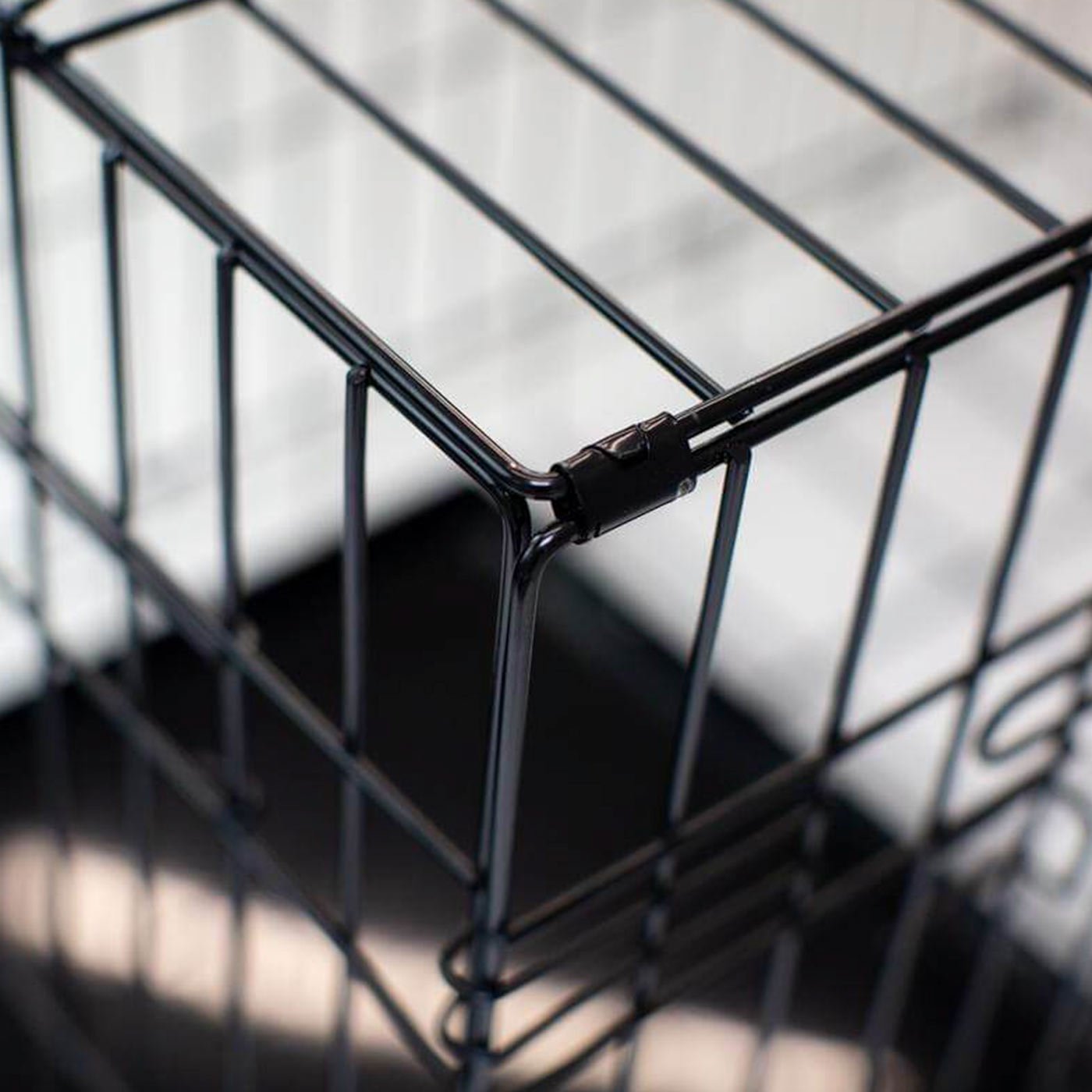 Discover the perfect deluxe heavy duty Black dog cage, featuring two doors for easy access and a removable tray for easy cleaning! The ideal choice to keep new puppies safe, made using pet safe galvanised steel! Available now in 5 sizes and three stunning colors at Lords & Labradors US