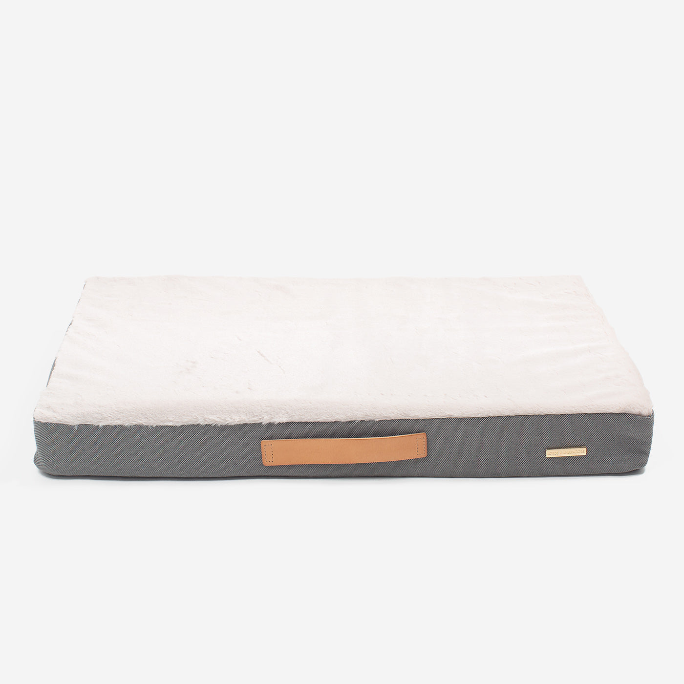 Essentials Twill Orthopaedic Mattress in Slate by Lords & Labradors