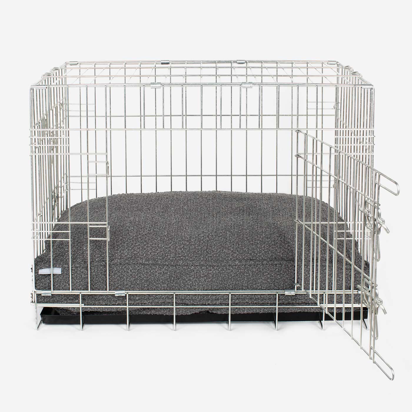 Dog Cushion in Granite Bouclé by Lords & Labradors
