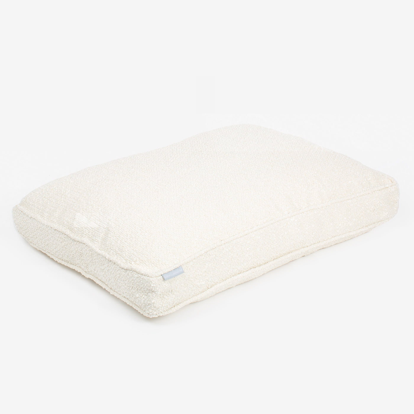 Luxury Dog Cage Cushion, Ivory Bouclé Cage Cushion The Perfect Dog Cage Accessory, Available To Personalize Now at Lords & Labradors US