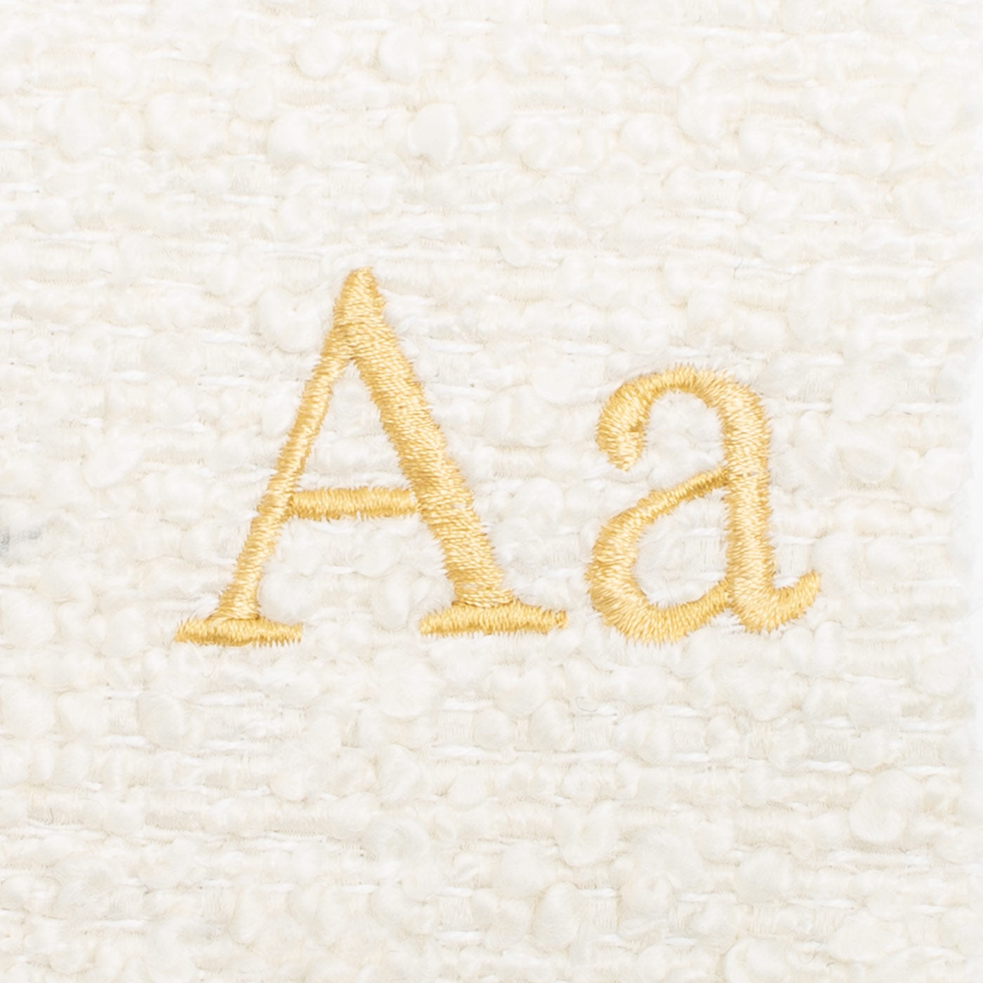 Discover Our Luxurious Dog Blanket In Luxury Ivory Bouclé Super Soft Sherpa & Teddy Fleece Lining, The Perfect Blanket For Puppies, Available To Personalize And In 2 Sizes Here at Lords & Labradors US