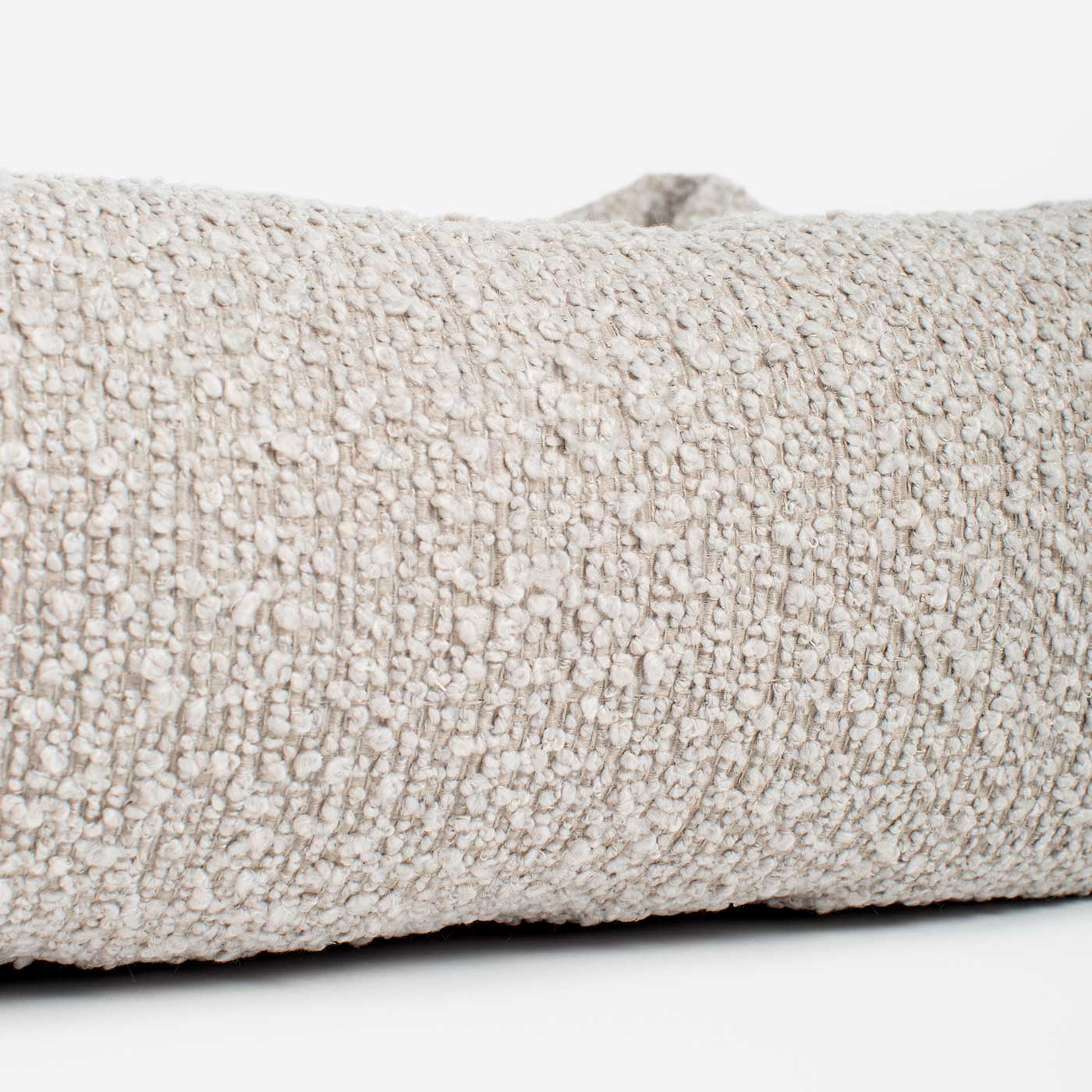 Cozy & Calm Puppy Cage Bed, The Perfect Dog Cage Accessory For The Ultimate Dog Den! In Stunning Mink Boucle! Available Now at Lords & Labradors US
