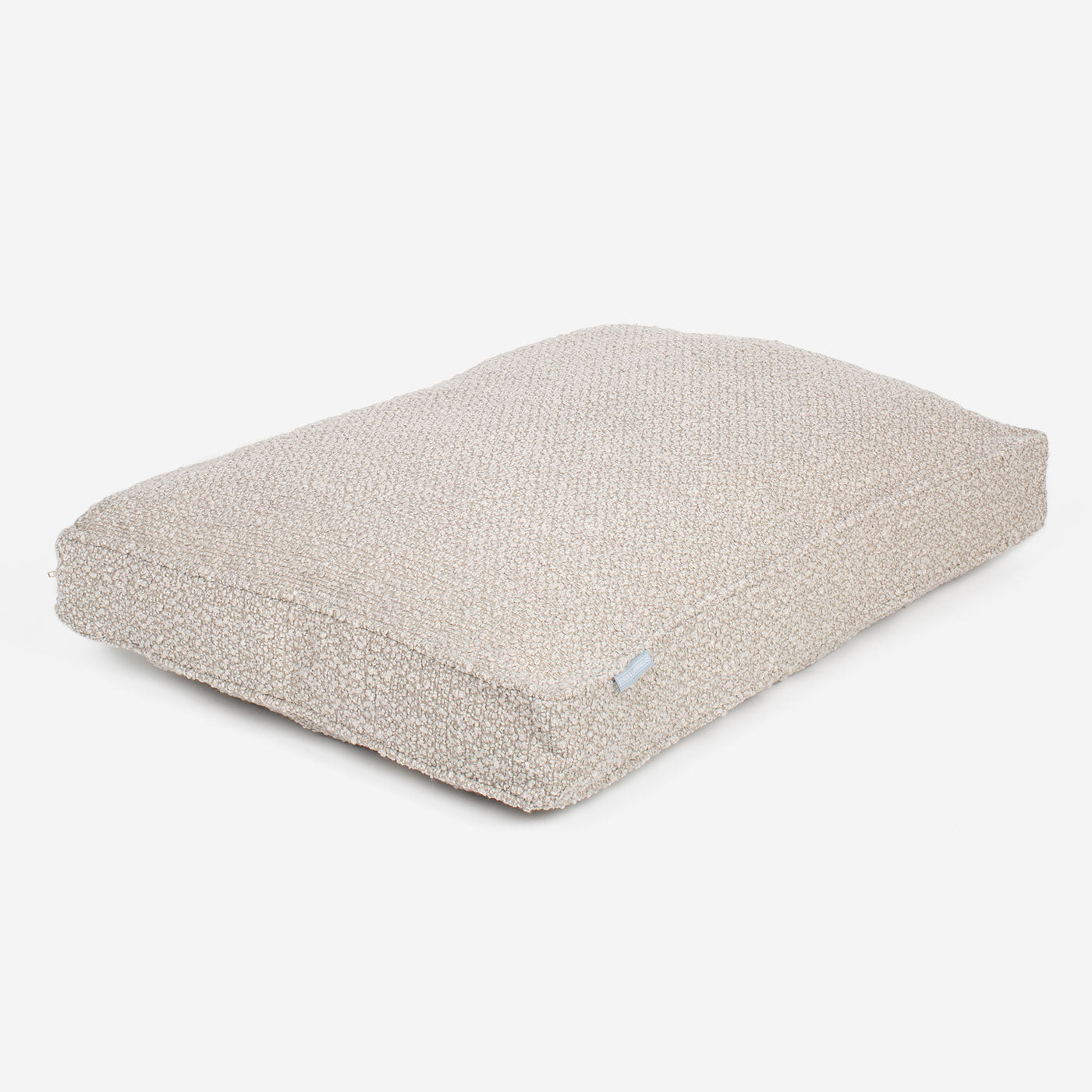 Luxury Dog Cage Cushion, Mink Bouclé Cage Cushion The Perfect Dog Cage Accessory, Available To Personalize Now at Lords & Labradors