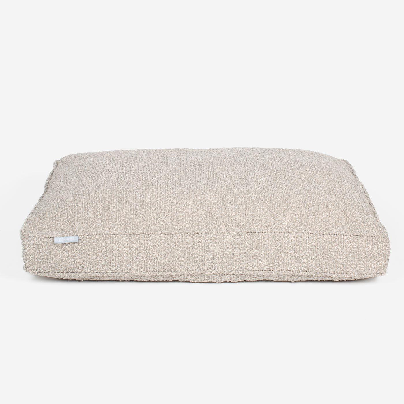 Luxury Dog Cage Cushion, Mink Bouclé Cage Cushion The Perfect Dog Cage Accessory, Available To Personalize Now at Lords & Labradors