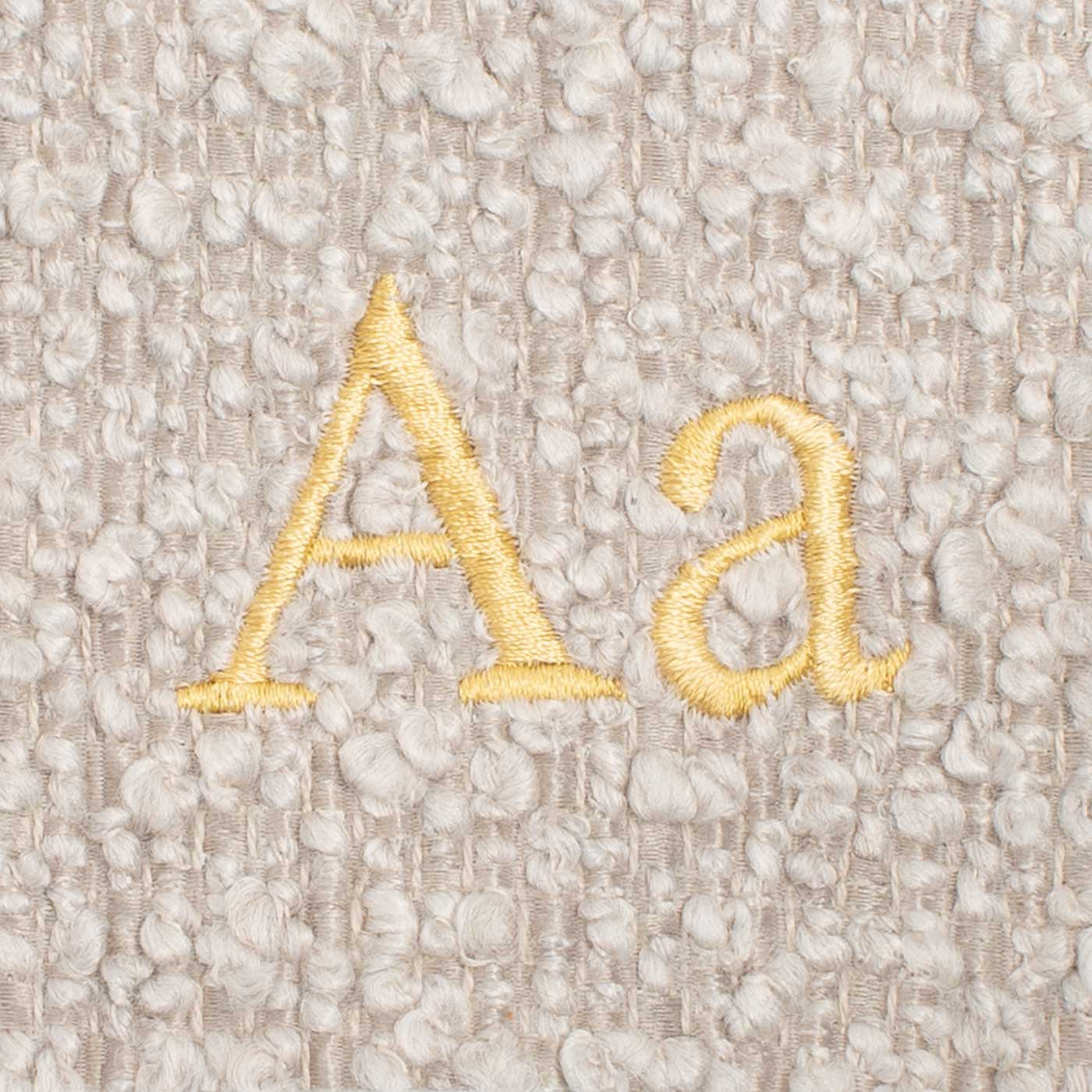 Discover Our Luxurious Dog Blanket In Luxury Mink Bouclé Super Soft Sherpa & Teddy Fleece Lining, The Perfect Blanket For Puppies, Available To Personalize And In 2 Sizes Here at Lords & Labradors US