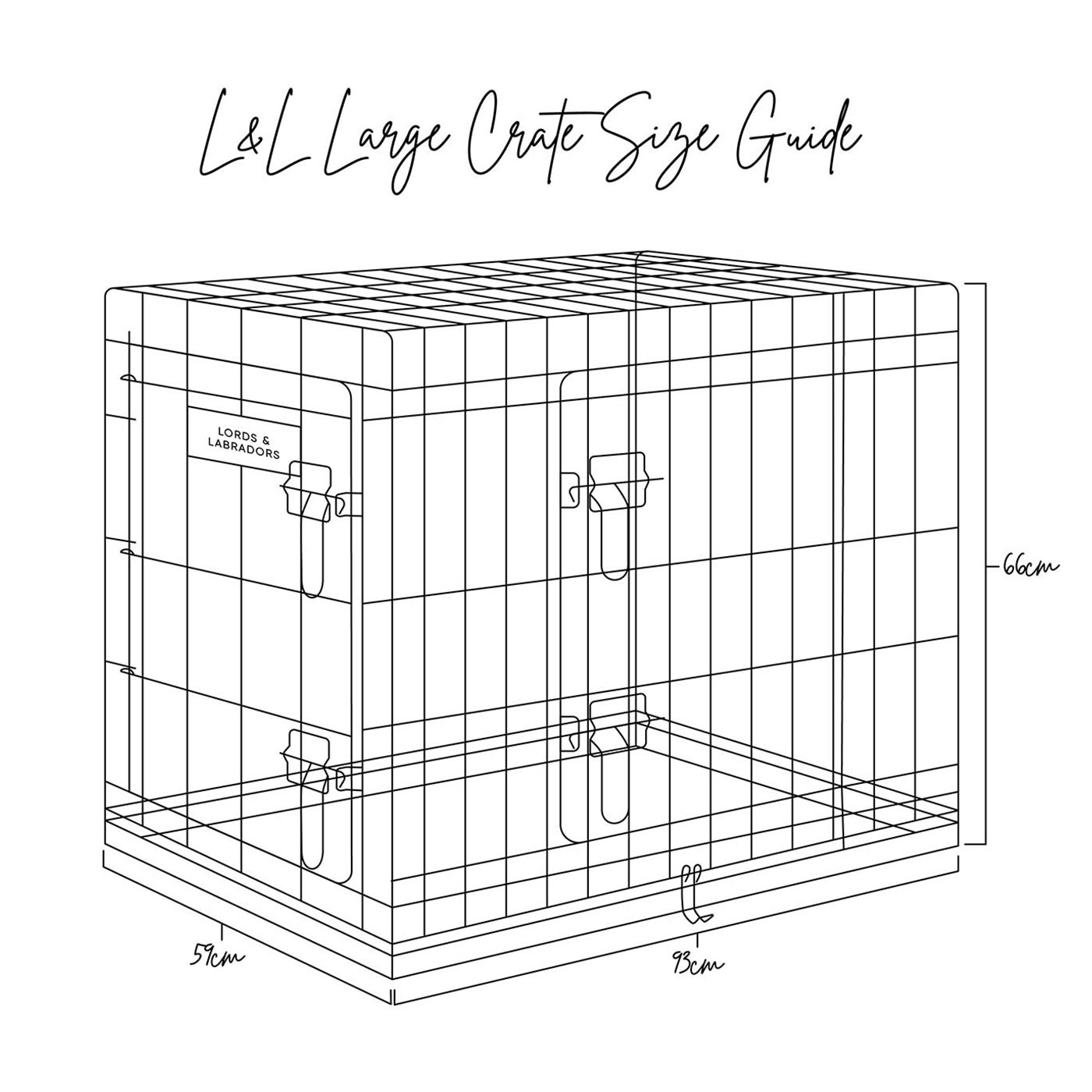 Discover the perfect deluxe heavy duty silver dog cage, featuring two doors for easy access and a removable tray for easy cleaning! The ideal choice to keep new puppies safe, made using pet safe galvanised steel! Available now in 5 sizes and three stunning colors at Lords & Labradors US