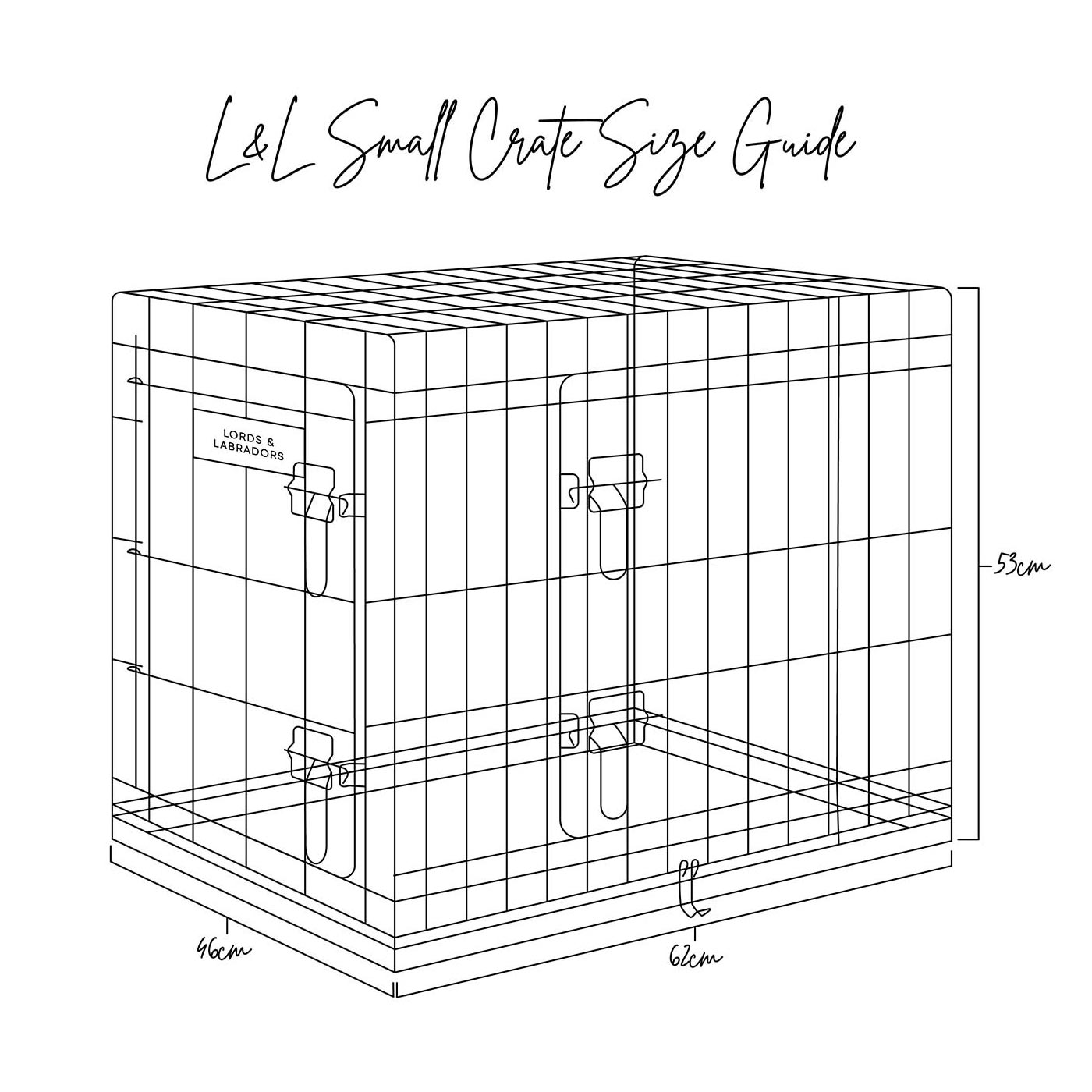 Discover the perfect deluxe heavy duty silver dog cage, featuring two doors for easy access and a removable tray for easy cleaning! The ideal choice to keep new puppies safe, made using pet safe galvanised steel! Available now in 5 sizes and three stunning colors at Lords & Labradors US