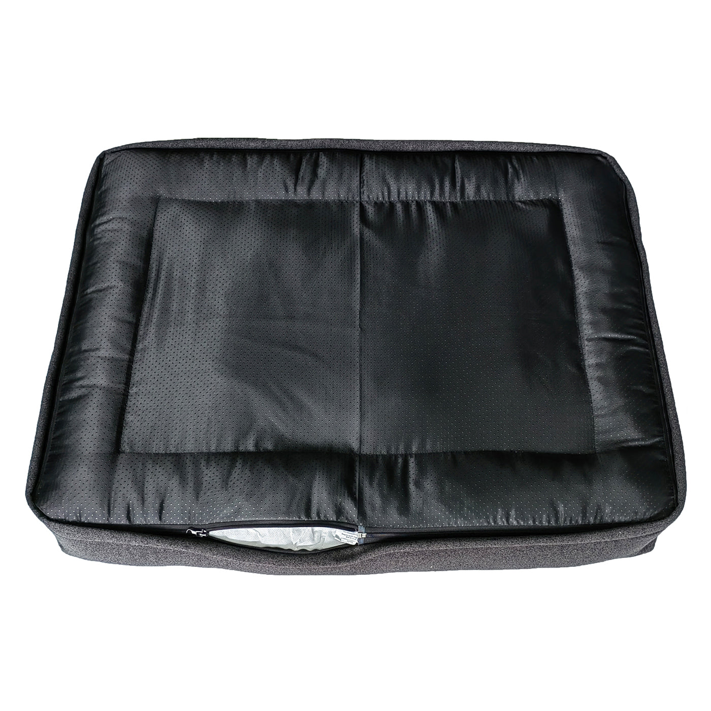 Discover Our Luxurious Comfort Cube Dog Bed in Anthracite (Navy), featuring Removable covers for easy machine washing and a non slip wipeable base. This super soft pet bed offers the ultimate comfort to your furry friend! Bringing Your Canine Companion The Perfect Bed For Dogs To Curl Up To! Available Now at Lords & Labradors US