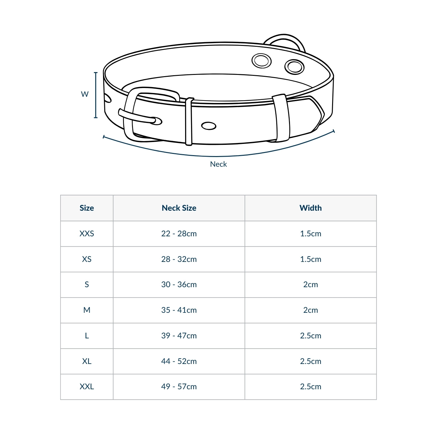 Essentials Herdwick Dog Collar in Graphite by Lords & Labradors