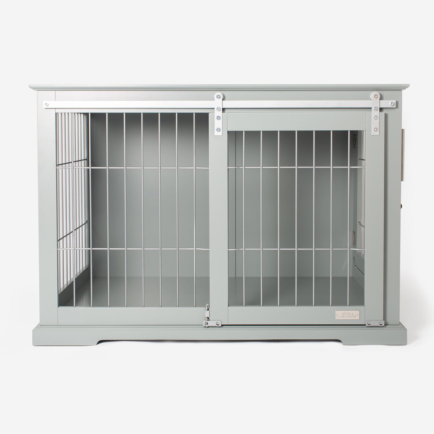 Wooden Sliding Door Dog Crate Lords Labradors Dog Crate