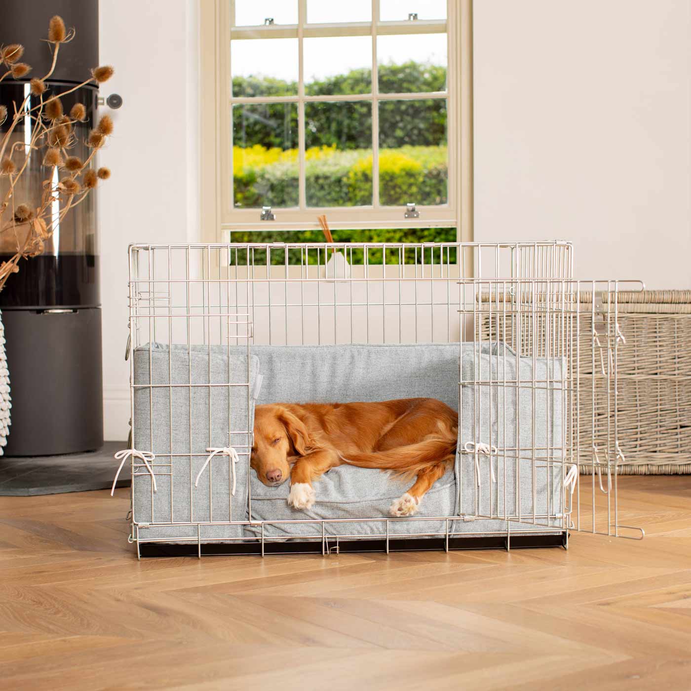 Dog Cage Bumper in Inchmurrin Iceberg by Lords & Labradors