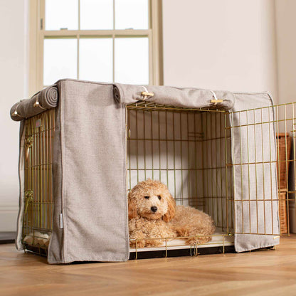 Dog Cage Cover In Inchmurrin Ground by Lords & Labradors