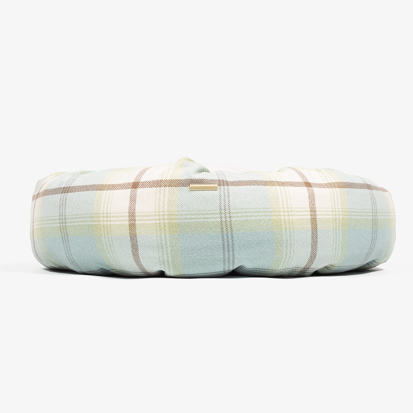 Donut Bed in Duck Egg Tweed by Lords & Labradors