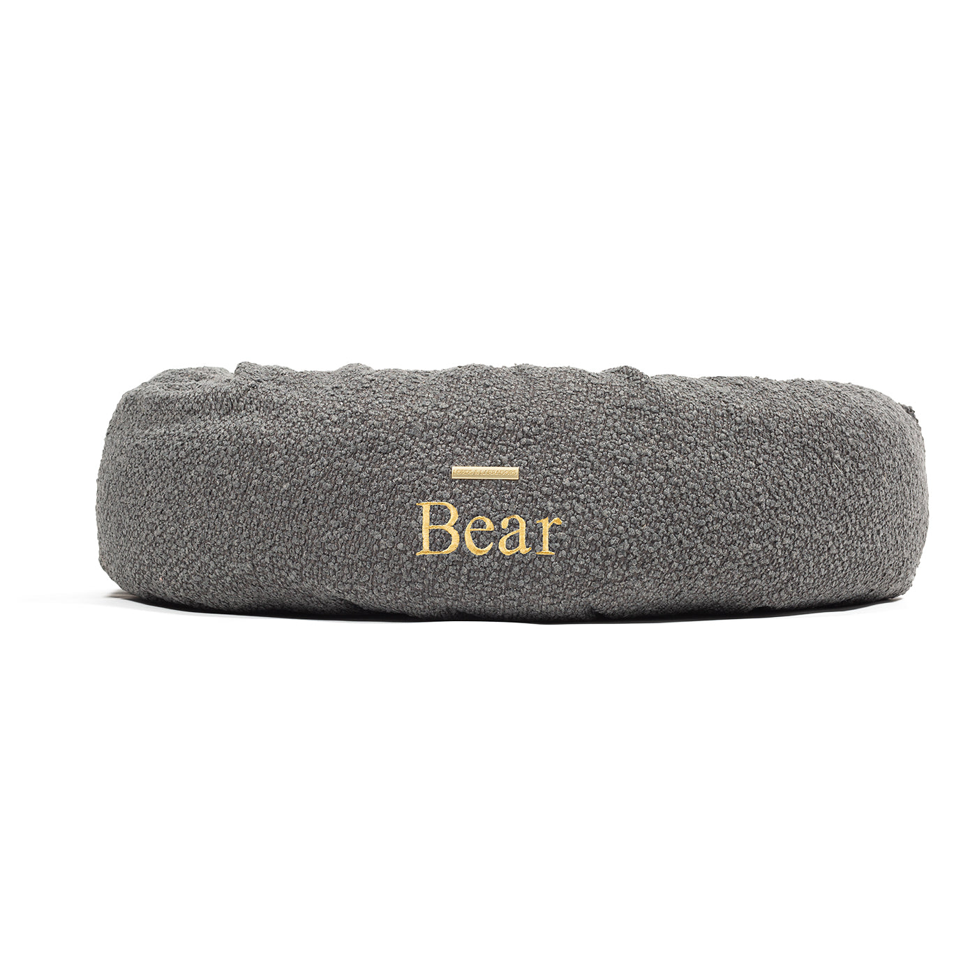 Donut Bed in Granite Bouclé by Lords & Labradors