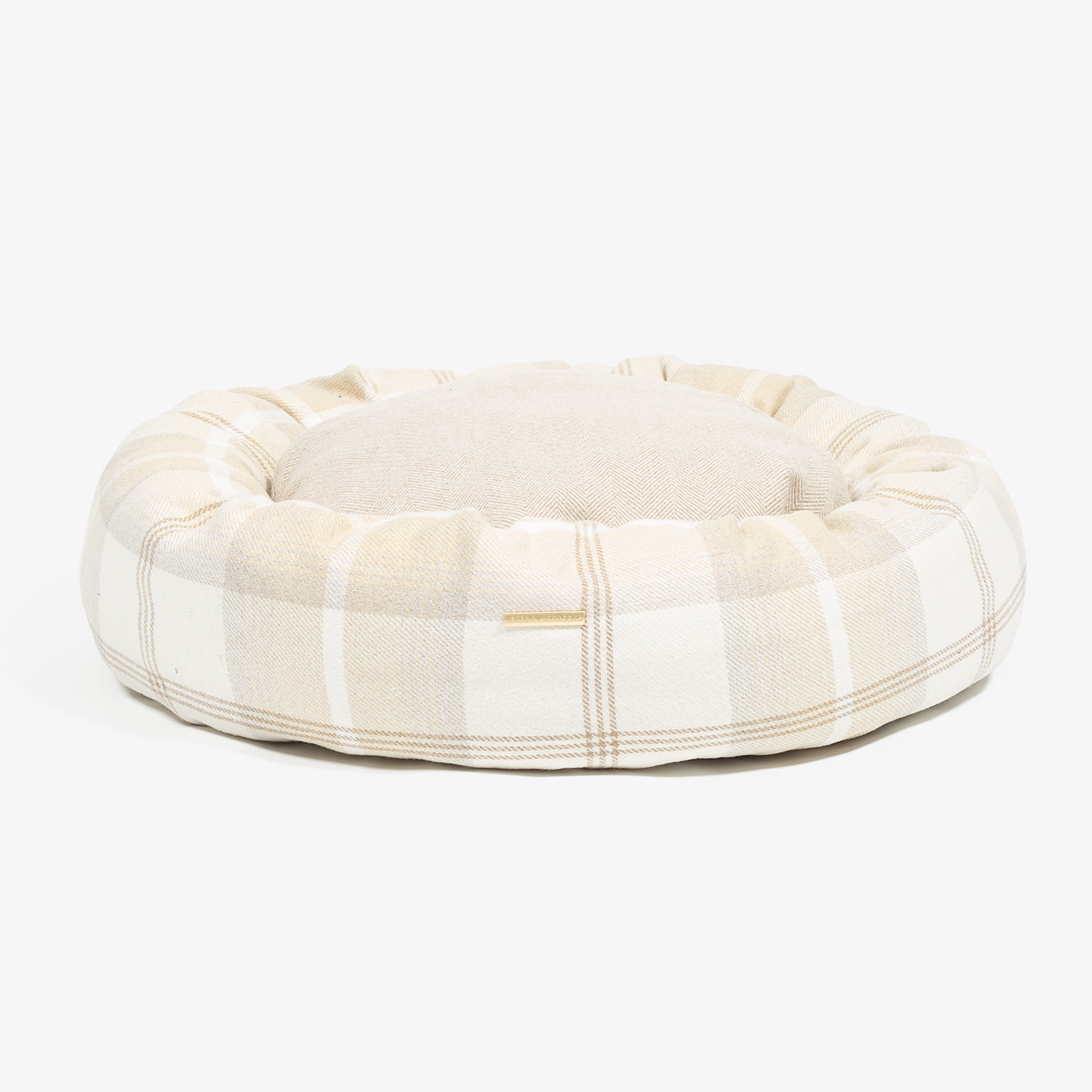 Donut Bed in Natural Tweed by Lords & Labradors