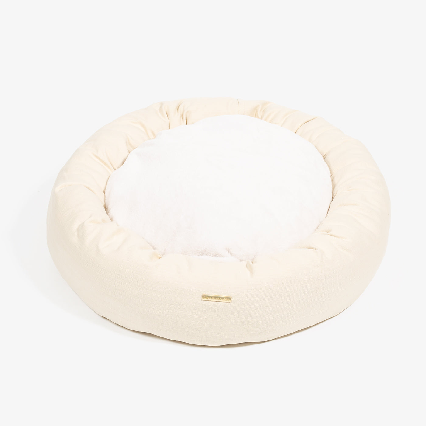 Donut Bed in Savanna Bone by Lords & Labradors