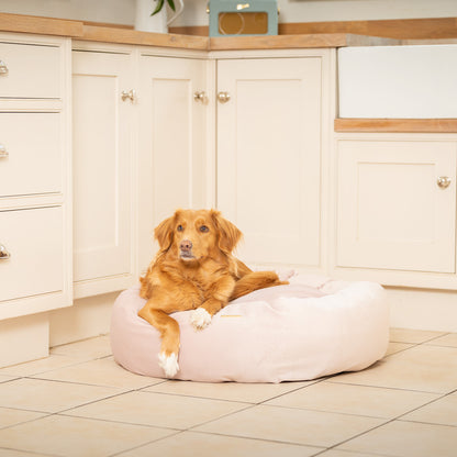 Donut Bed in Blossom Velvet By Lords & Labradors