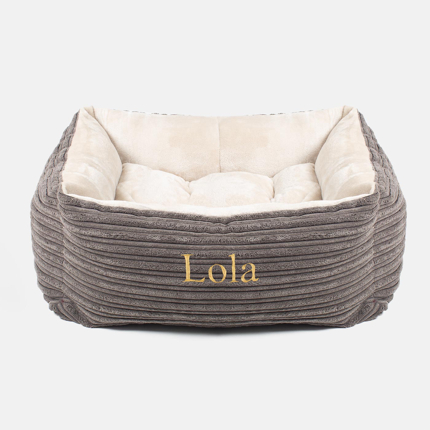 Box Bed For Dogs in Essentials Plush by Lords Labradors