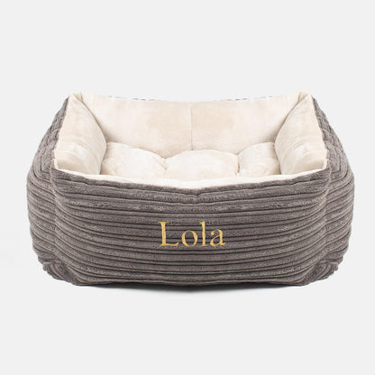 Super Soft, Plush Fabric Essentials Box Bed For Dogs, A Luxury Dog Bed Made Using Sherpa/Fleece To Bring The Perfect Pet Bed For The Ultimate Nap Time! Available Now at Lords & Labradors US