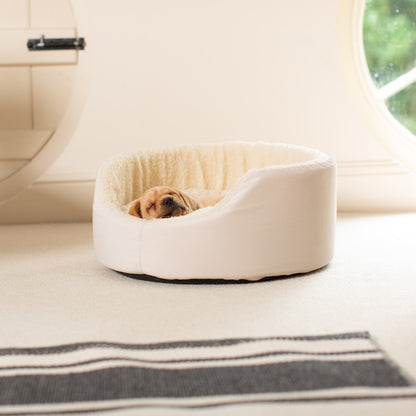 Grow With Me Puppy Bed in Cream by Lords & Labradors