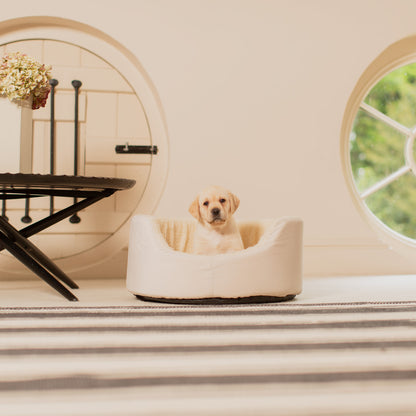 Grow With Me Puppy Bed in Cream by Lords & Labradors