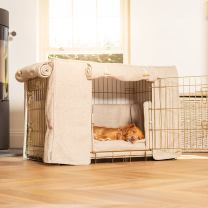 Dog Cage Set In Essentials Herdwick Sandstone by Lords & Labradors