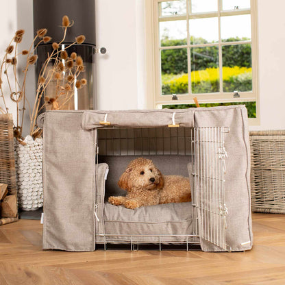 Dog Cage Set In Inchmurrin Ground by Lords & Labradors
