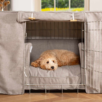 Dog Cage Set In Inchmurrin Ground by Lords & Labradors