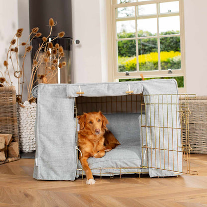 Dog Cage Set In Inchmurrin Iceberg by Lords & Labradors