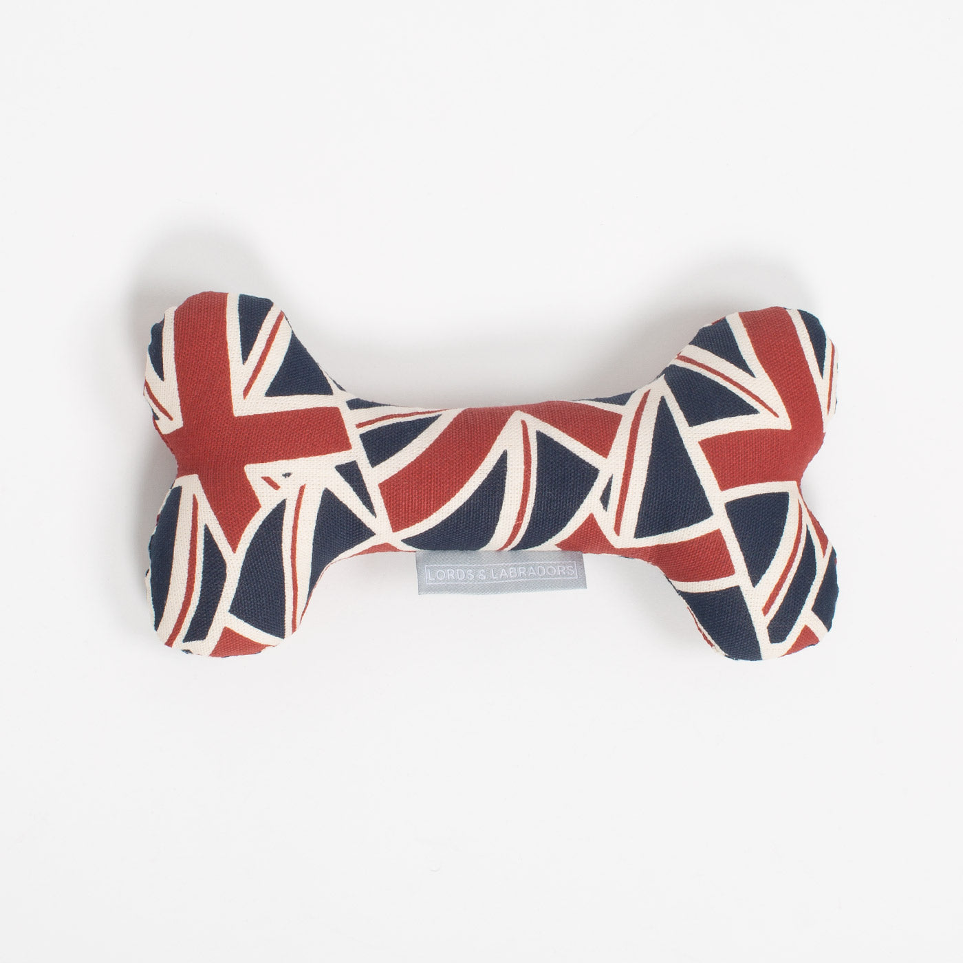 Discover The Perfect Bone For Dogs, Luxury Dog Bone Toy In Union Jack, Available To Personalize Now at Lords & Labradors US