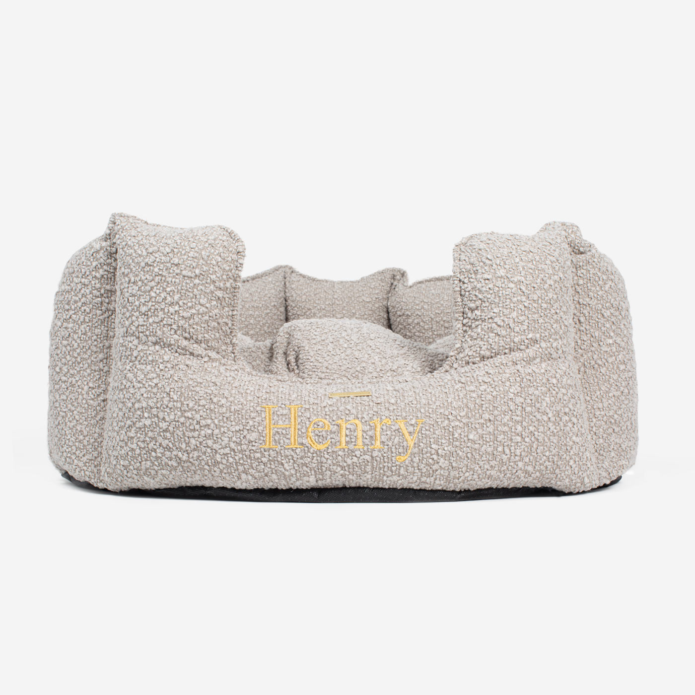  Discover Our Luxurious High Wall Bed For Cats & Kittens, Featuring inner pillow with plush teddy fleece on one side To Craft The Perfect Cat Bed In Stunning Mink Boucle! Available To Personalize Now at Lords & Labradors US