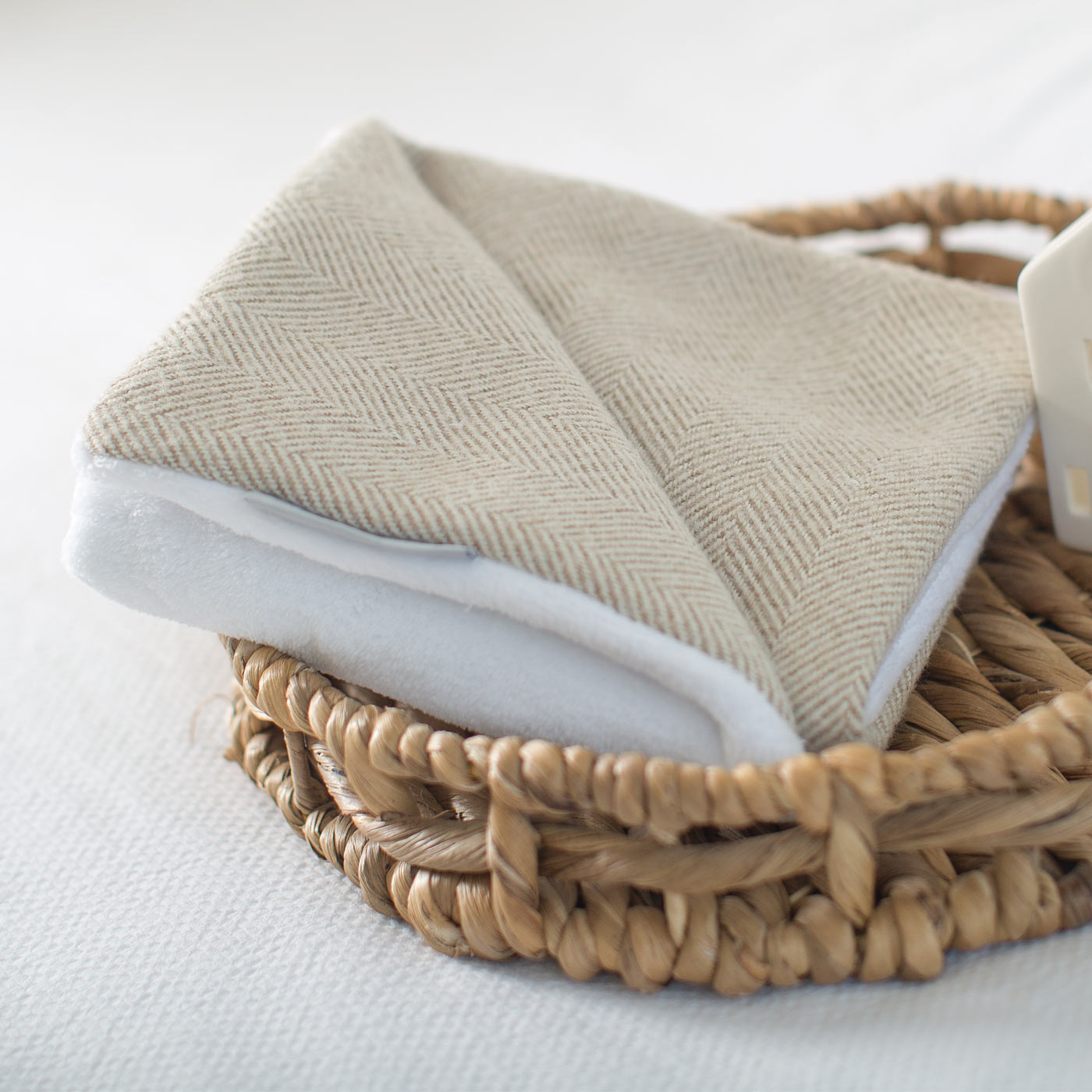 [color:natural herringbone]  Luxury Herringbone Pet Scent Blanket collection, In Stunning Natural Herringbone. The Perfect Blanket For Dogs, Available at Lords & Labradors US