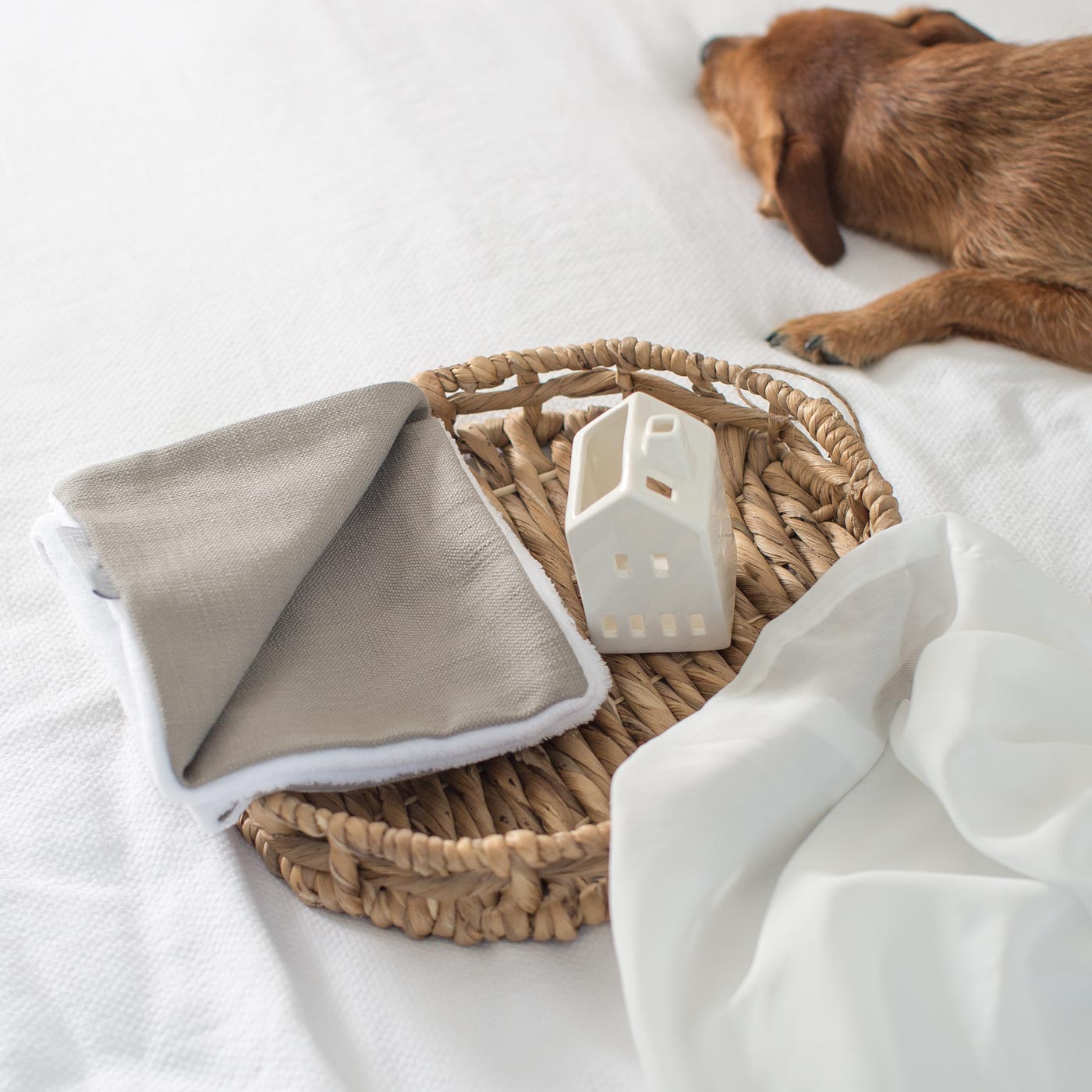 [color:savanna stone] Luxury Savanna Pet Blanket collection, In Stunning Savanna Stone. The Perfect Blanket For Dogs, Available at Lords & Labradors US
