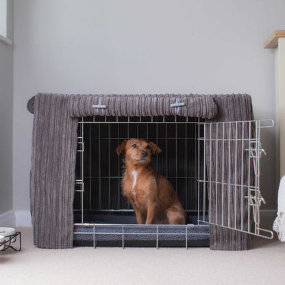 Essentials Cage Cover in Dark Grey by Lords & Labradors