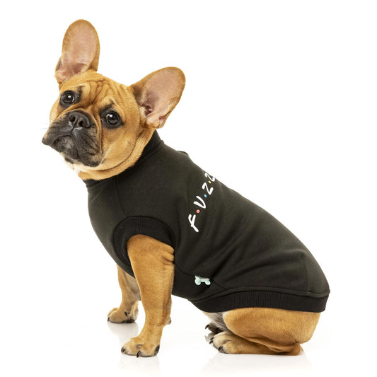 Discover FuzzYard Furrends Black Sweater. Featuring the Iconic Sitcom Logo 'Friends', the soft and comfortable 100% cotton. Available in 5 sizes at Lords & Labradors US