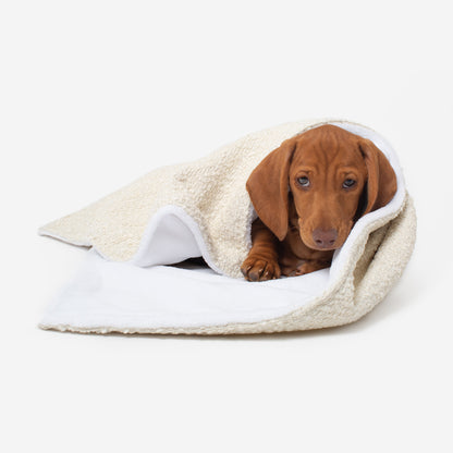 Dog & Puppy Bouclé Blanket By Lords & Labradors