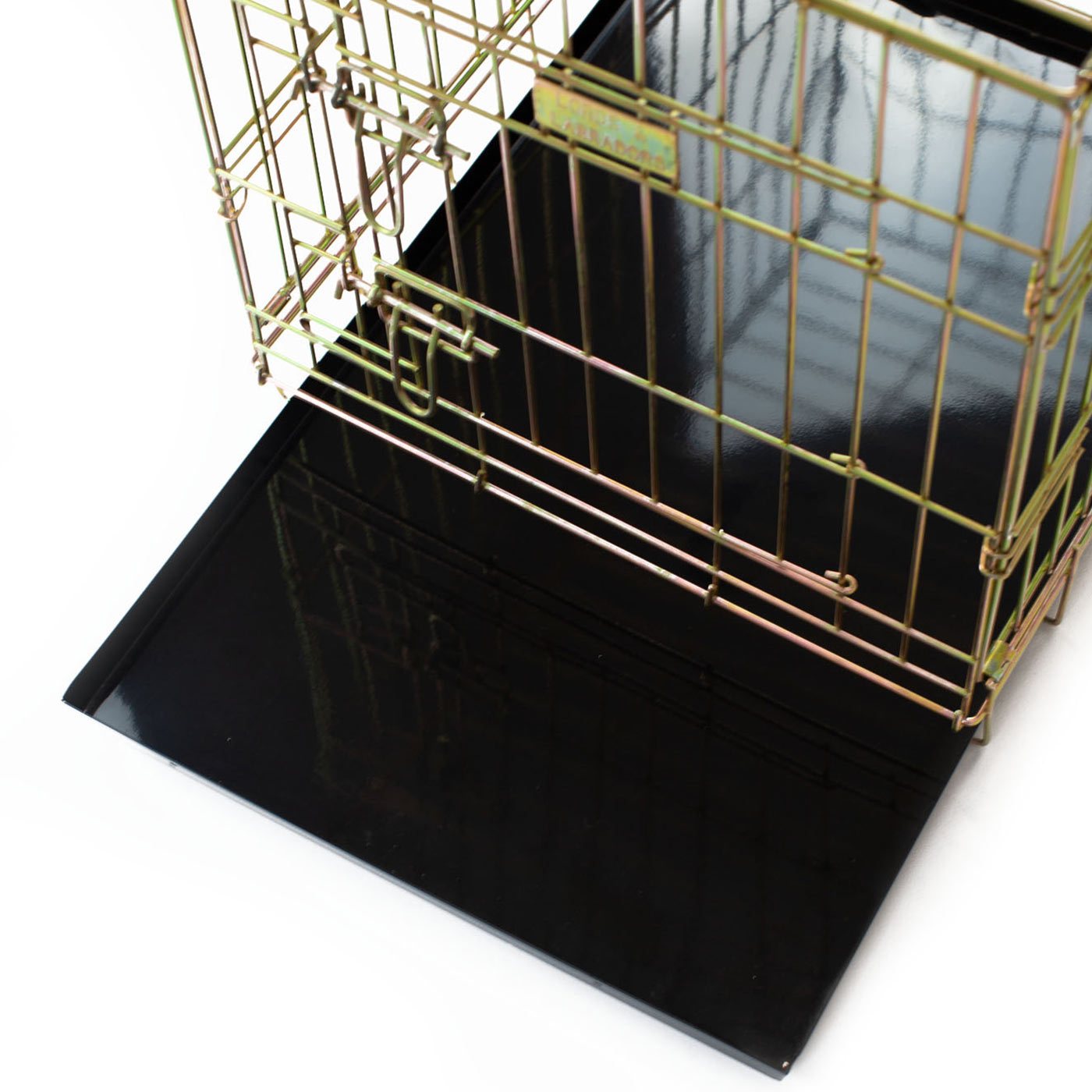 Rose gold 2024 dog crate