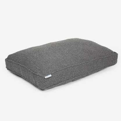 [color:granite boucle] Luxury Dog Cage Cushion, Granite Bouclé Cage Cushion Cover The Perfect Dog Cage Accessory, Available Now at Lords & Labradors US