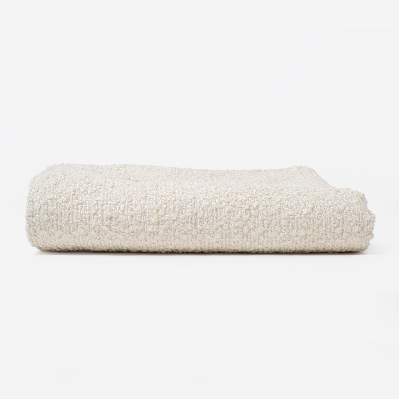 [color:Ivory Boucle] Super Soft Sherpa & Teddy Fleece Lining, Our Luxury Cat & Kitten Blanket In Stunning Boucle I The Perfect Cat Bed Accessory! Available Now at Lords & Labradors US