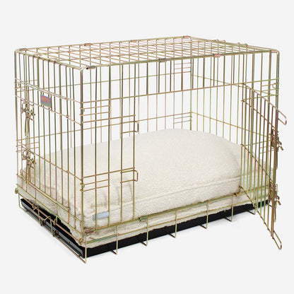 Housse de cage personnalisée pour chien Collection Luxe Bouclé Disponible  en 5 tailles et 3 couleurs Housse de cage pour chiot -  Canada